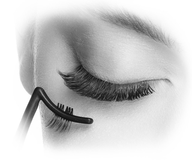 Image grise d'un applicateur prêt à être utilisé